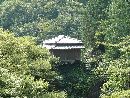 浄因寺熊野心月堂から見下ろした清心亭