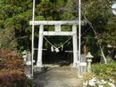 戸隠神社大鳥居と石燈篭