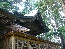 鷲子山上神社本殿と透塀