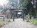 大関高増と縁がある那須神社石鳥居と石燈篭