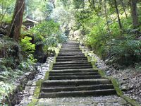 �ې������ǂ����͋C�����鑾���R�_�Ёi�Ȗ؎s�j�Q���Βi�Ǝ��z��